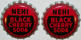 Soda pop bottle caps Lot of 100 NEHI BLACK CHERRY cork unused new old stock