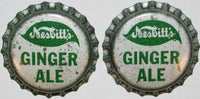 Soda pop bottle caps Lot of 12 NESBITTS GINGER ALE #1 cork lined new old stock