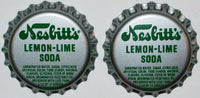 Soda pop bottle caps Lot of 25 NESBITTS LEMON LIME SODA cork lined new old stock