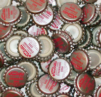 Soda pop bottle caps Lot of 25 NESBITTS STRAWBERRY SODA #1 plastic lined unused
