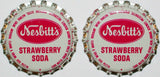 Soda pop bottle caps Lot of 100 NESBITTS STRAWBERRY SODA #2 plastic lined unused