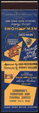 Vintage matchbook cover NEW HOME SEWING MACHINE Lundburgs Cannon Falls Minnesota