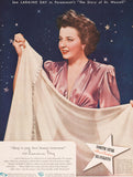 Vintage magazine ad NORTH STAR BLANKETS 1944 Laraine Day The Story of Dr Wassell