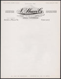 Vintage letterhead N SHURE CO WHOLESALE Chicago General Merchandise building pictured