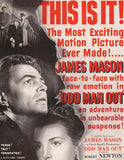 Vintage magazine ad ODD MAN OUT movie from 1947 James Mason and Kathleen Ryan