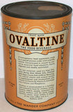 Vintage tin OVALTINE Hospital Size 4lbs Wander Company Chicago dated 1939 RARE