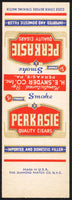 Vintage matchbook cover PERKASIE CIGARS H E Snyder Pennsylvania salesman sample