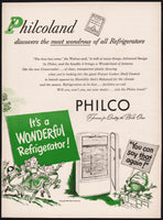 Vintage magazine ad ALICE IN PHILCOLAND 1948 Wonderland 2 page Ruthless movie