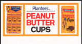 Vintage letterhead PLANTERS PEANUT BUTTER CUPS Mr Peanut pictured unused n-mint+