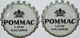 Soda pop bottle caps Lot of 100 POMMAC by DR PEPPER cork lined new old stock
