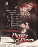 Vintage magazine ad PRINCE OF FOXES movie from 1949 Tyrone Power Orson Welles