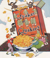 Vintage magazine ad QUAKER QUAKIES from 1921 corn flakes cereal cartoon Quakers