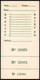 Vintage tally card QUALITY DAIRY with king pictured St Louis Missouri n-mint+