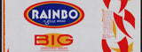 Vintage bread wrapper RAINBO BIG Dallas and Ft Worth Texas unused new old stock