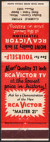 Vintage matchbook cover RCA Victor Gamble Store Floyd Payne Dodge Center Minnesota