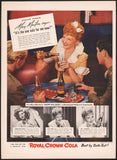 Vintage magazine ad ROYAL CROWN COLA RC from 1943 Mary Martin in Happy Go Lucky