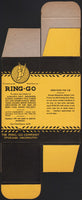 Vintage box RING GO Spokane Washington winged foot logo new old stock n-mint