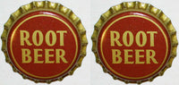 Soda pop bottle caps Lot of 25 ROOT BEER #1 cork lined unused new old stock