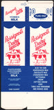 Vintage box ROSSIGNOLS DAIRY FARMS Vitamin D milk carton Waterville Maine n-mint