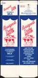 Vintage box ROSSIGNOLS DAIRY FARMS Vitamin D milk carton Waterville Maine n-mint