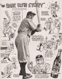 Vintage magazine ad ROYAL CROWN COLA 1948 The Babe Ruth Story William Bendix