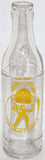 Vintage soda pop bottle RUMS DRY SPECIAL GOLDEN GINGER ALE waiter Nehi Bottling