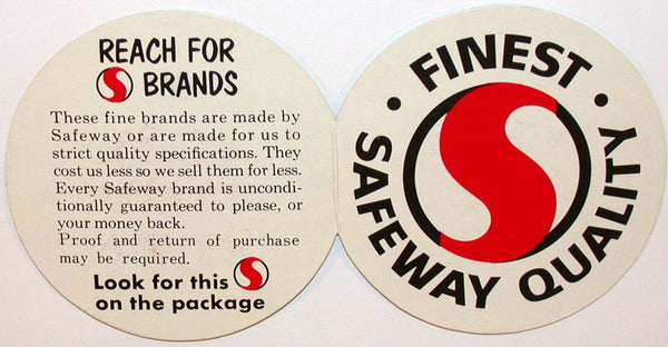Vintage needle pack SAFEWAY FINEST QUALITY unused new old stock n-mint condition