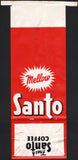 Vintage bag SANTO COFFEE roasted by Coffee Sales Co Cedar Rapids Iowa 1lb n-mint