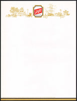 Vintage letterhead SCHLITZ DRAUGHT beer 1964 horse and carriages pictured n-mint+