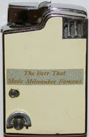 Vintage musical lighter SCHLITZ Beer That Made Milwaukee Famous working Rare