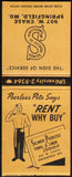 Vintage full matchbook SELMIER PEERLESS CO Towels and Linen Springfield Missouri