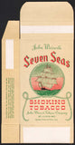 Vintage box SEVEN SEAS Smoking Tobacco John Weisert St Louis ship pictured n-mint