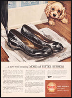 Vintage magazine ad SHELL gas oil from 1944 puppy pictured Albert Staehle art
