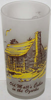Vintage glass SHEPHERD OF THE HILLS Old Matts Cabin Observation Tower n-mint