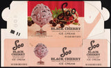 Vintage box SOO ICE CREAM Black Cherry Sault Ste Marie Michigan unused n-mint
