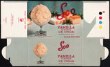 Vintage box SOO ICE CREAM Vanilla Sault Ste Marie Michigan unused n-mint condition