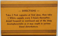 Vintage box SPECIALLS COLD COMPOUND Hemphills Pharmacy Nicholasville Kentucky