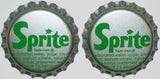 Soda pop bottle caps Lot of 100 SPRITE #1 Coca Cola plastic lined new old stock