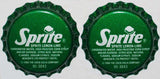 Soda pop bottle caps Lot of 25 SPRITE #2 Coca Cola plastic lined new old stock