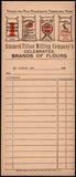 Vintage receipt STANARD TILTON MILLING St Louis MO 1920s flour sacks pictured