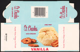 Vintage box ST CHARLES Ice Cream Vanilla Missouri 1964 Pint size unused n-mint+