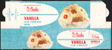 Vintage box ST CHARLES Ice Cream Vanilla Missouri Quart 1956 unused n-mint+