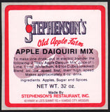 Vintage sticker STEPHENSONS OLD APPLE FARM Daiquiri Mix Kansas City MO n-mint