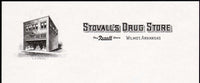 Vintage letterhead STOVALLS REXALL DRUG STORE Wilmot Arkansas early one n-mint+