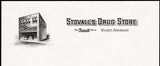 Vintage letterhead STOVALLS REXALL DRUG STORE Wilmot Arkansas early one n-mint+