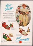 Vintage magazine ad SUMMERETTES shoes by Ball Band 1949 Lucille Ball pictured