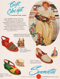 Vintage magazine ad SUMMERETTES shoes by Ball Band 1949 Lucille Ball pictured