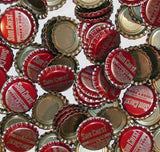Soda pop bottle caps Lot of 25 SUN CREST CHERRY plastic lined new old stock