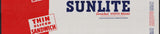 Vintage bread wrapper SUNLITE THIN SANDWICH San Jose California new old stock