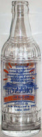 Vintage soda pop bottle SUN VALLEY ORANGE Swallow Lima Ohio 1939 unused n-mint+